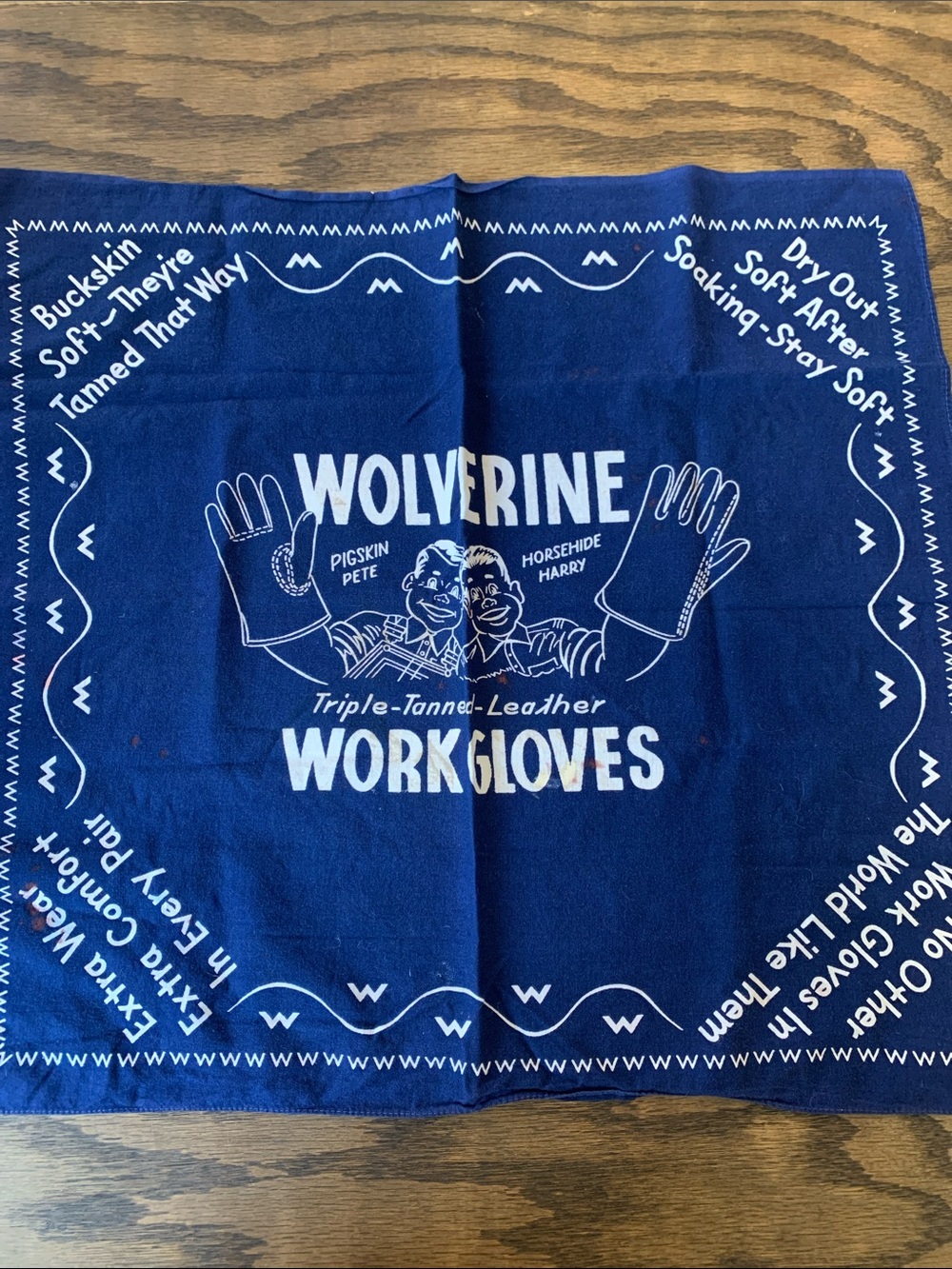 Vintage Wolverine bandana